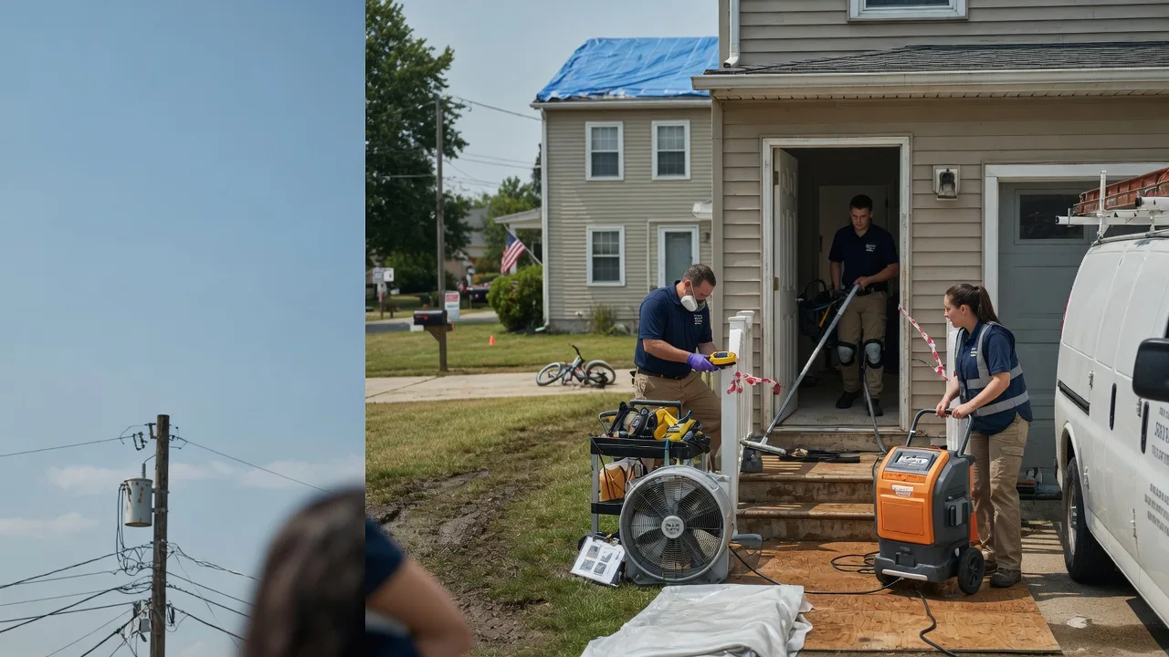 Water Damage Repair in Murrayville, IL near me